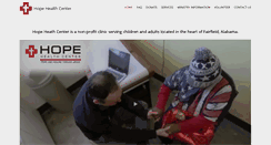 Desktop Screenshot of hopehealthcenter.org